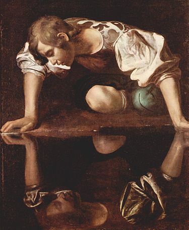 Narcissus -
                                              Caravaggio
